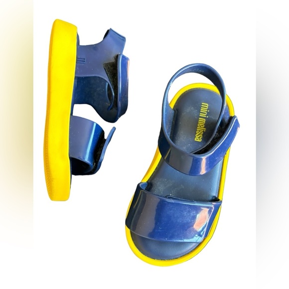 Mini Melissa Jump Jelly Sandal Hook & Loop Size 8 Scented - Picture 7 of 13